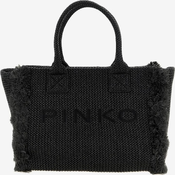Borsa da spiaggia '106673 A39Y' di PINKO in nero: frontale