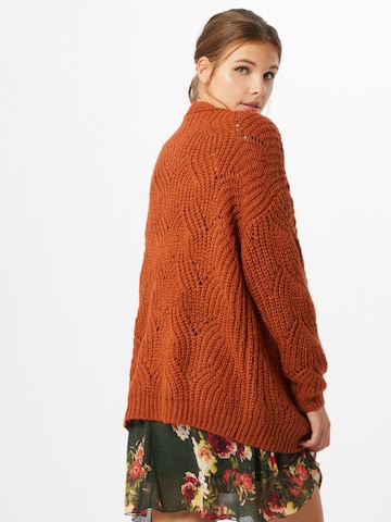 ONLY Knit Cardigan in Brown