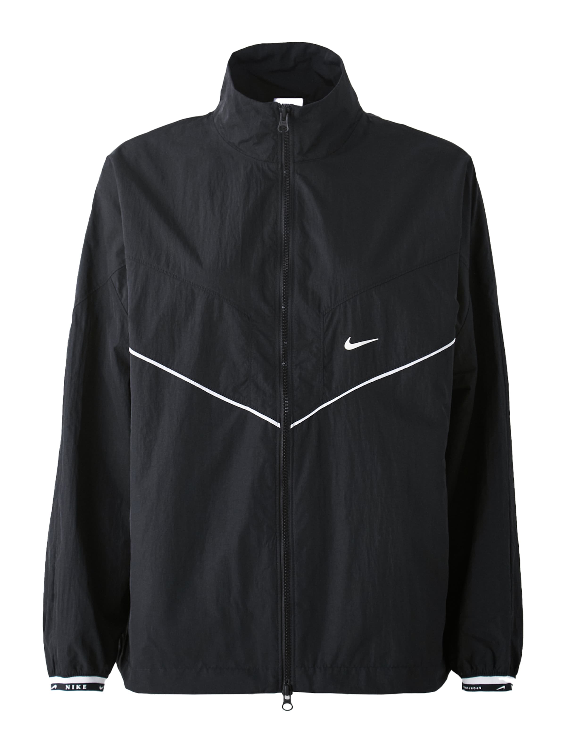 Nike Sportswear Kurtka przejściowa w kolorze czarny: przód