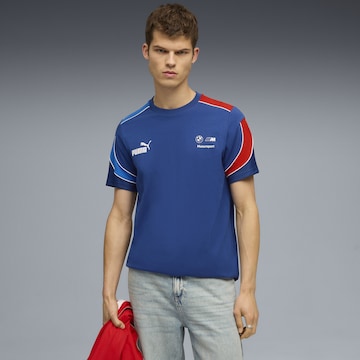 PUMA Shirt 'Bmw Mms Mt7' in Blue: front