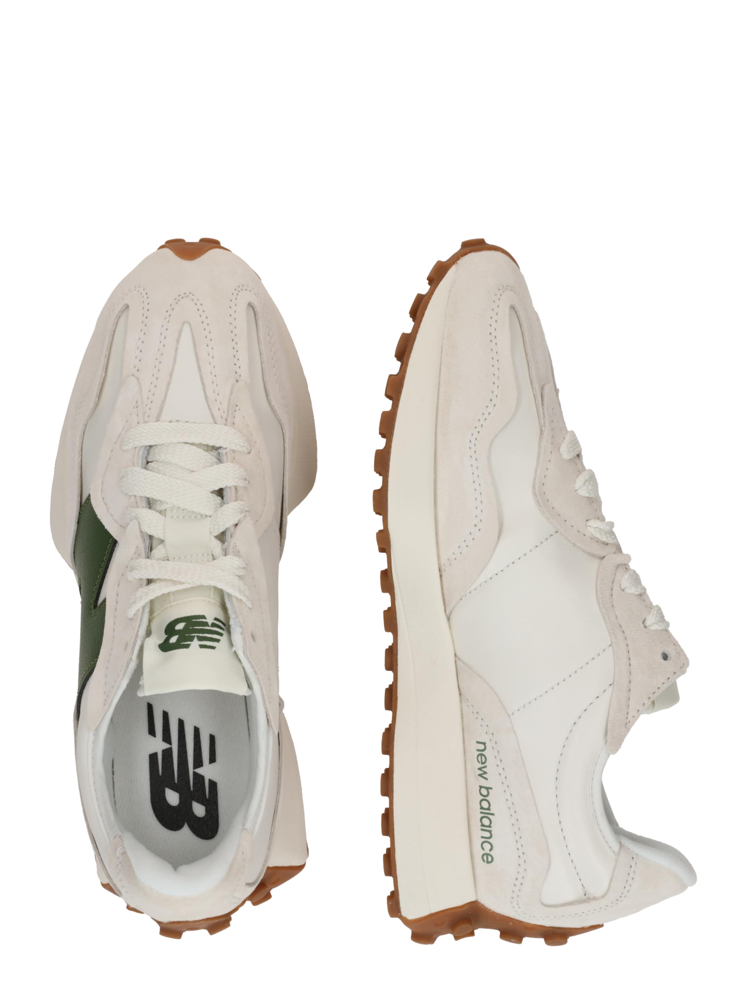 new balance Низкие кроссовки '327' в Бежевый