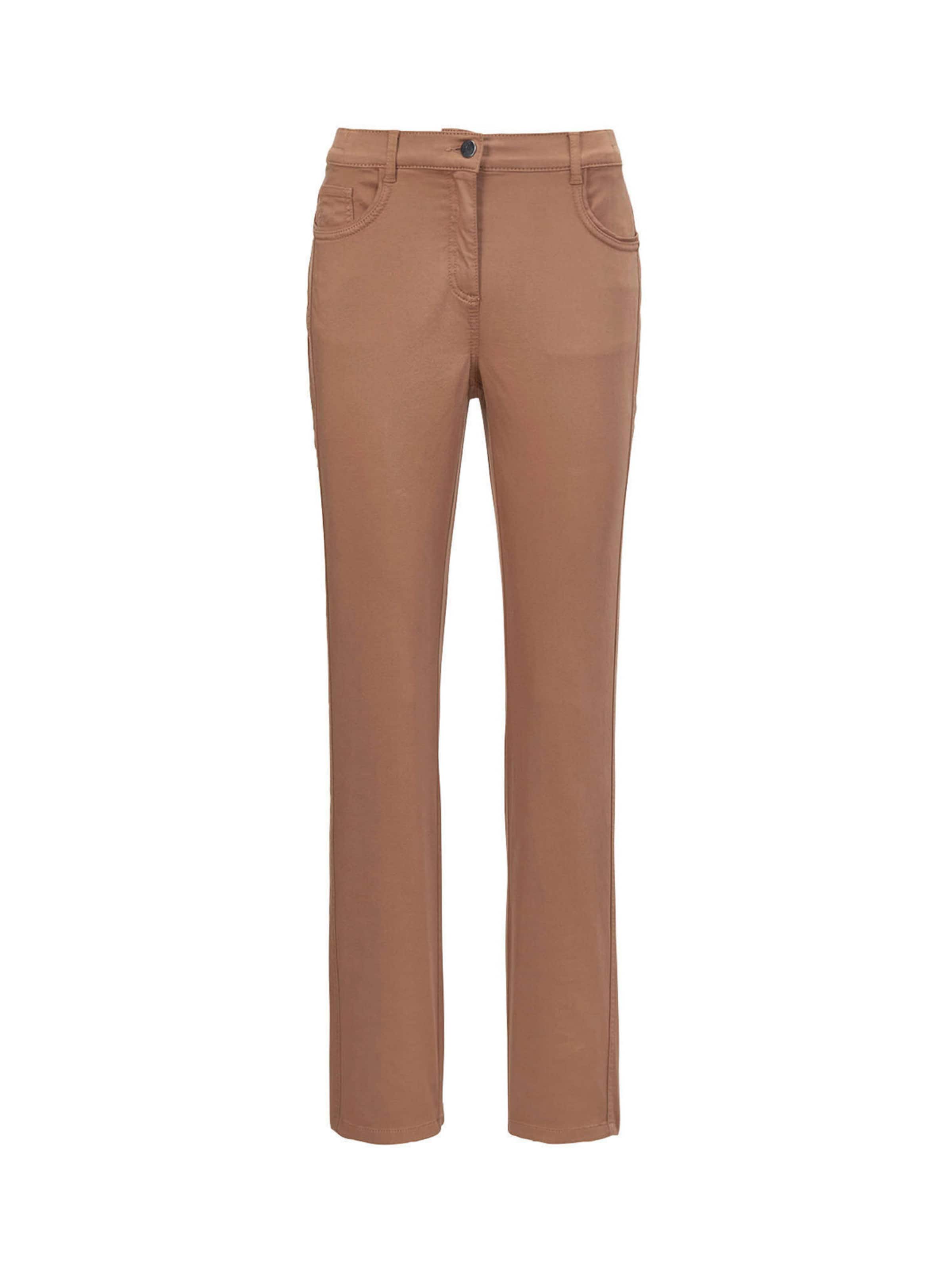 Goldner Regular Hose in Braun: Vorderseite