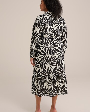 WE Fashion - Vestido camisero en negro