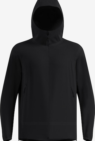 ODLO Outdoor jacket 'ESSENTIAL 2.5L WATERPROOF' in Black: front
