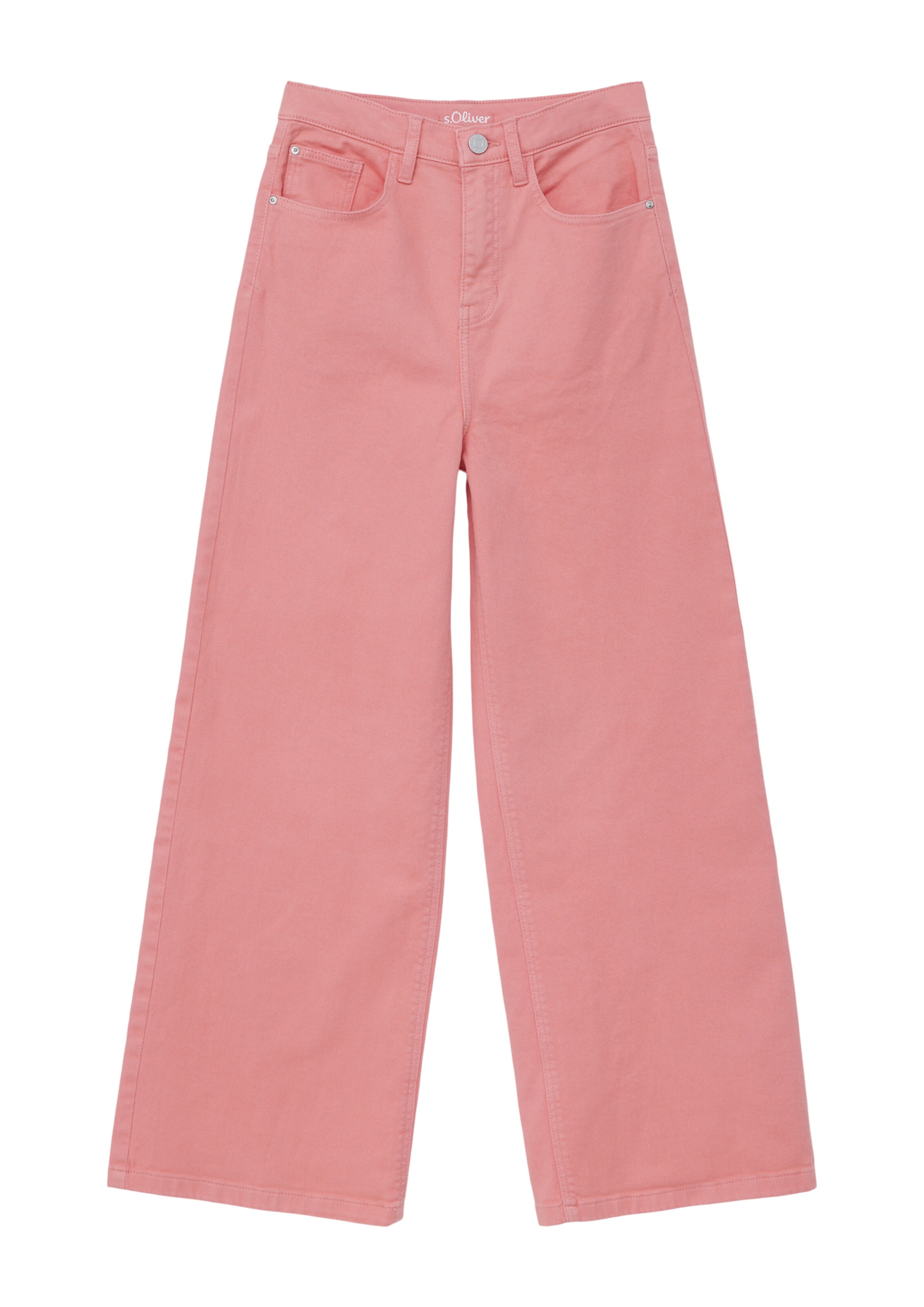 s.Oliver Wide Leg Jeans in Pink: Vorderseite