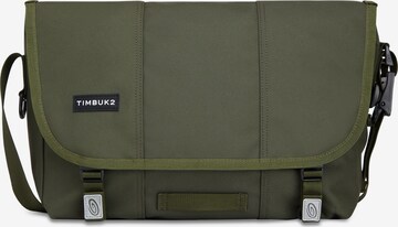 Borsa messenger di TIMBUK2 in verde: frontale