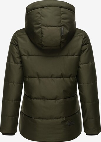 Veste d’hiver 'Krümelein' NAVAHOO en vert