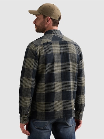 Regular fit Camicia 'Overshirt with large check pattern and chest pockets' di PME Legend in blu