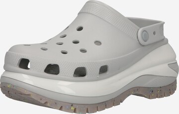 Crocs Σαμπό 'Classic Mega Crush' σε γκρι: μπροστά