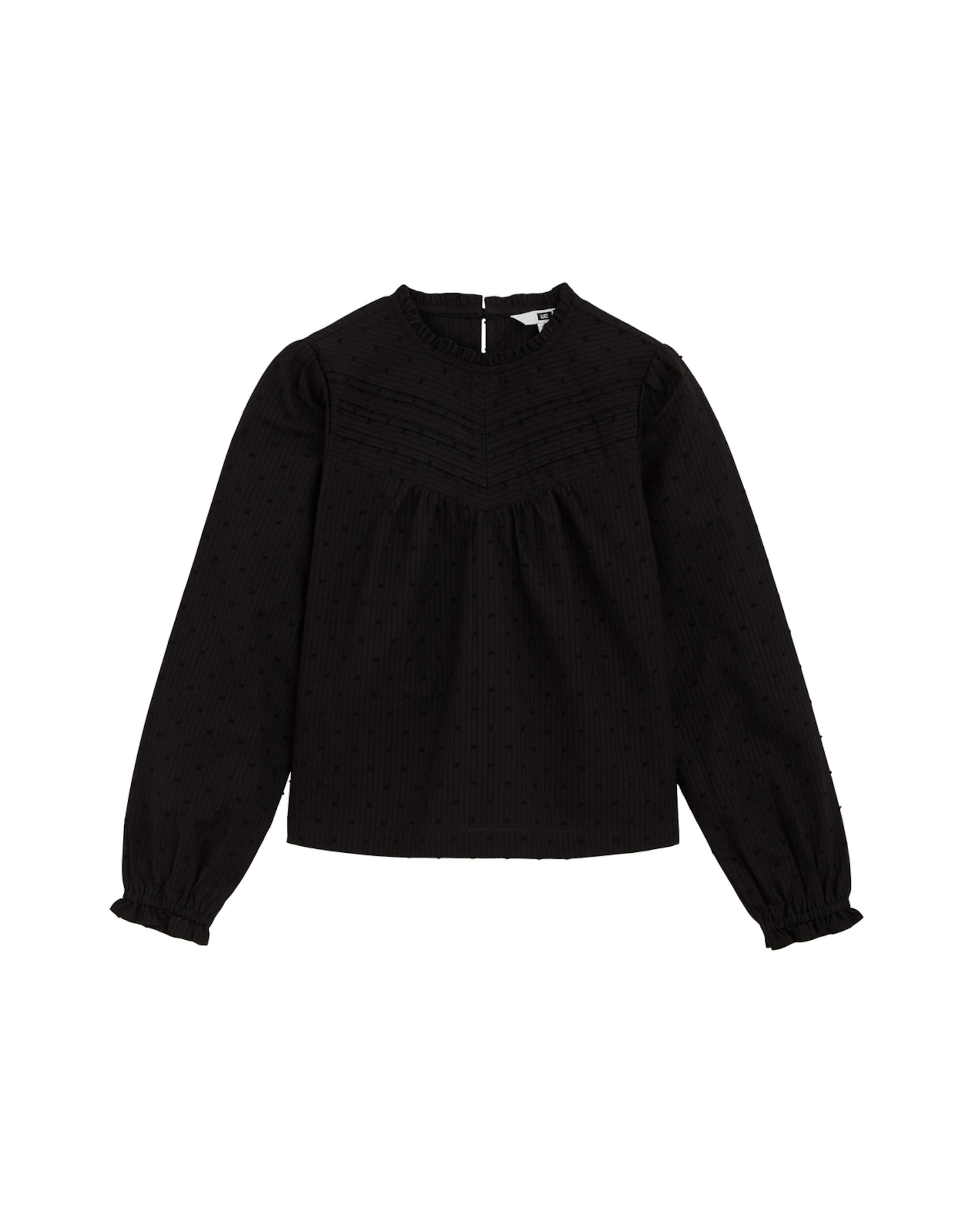 WE Fashion Blouse in Black: front