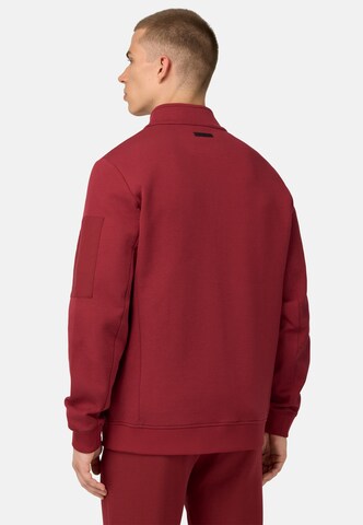 Boggi Milano Bluza rozpinana 'B Tech' w kolorze czerwony