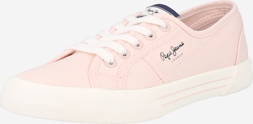 Pepe Jeans Sneakers 'Brady' in Pink: front