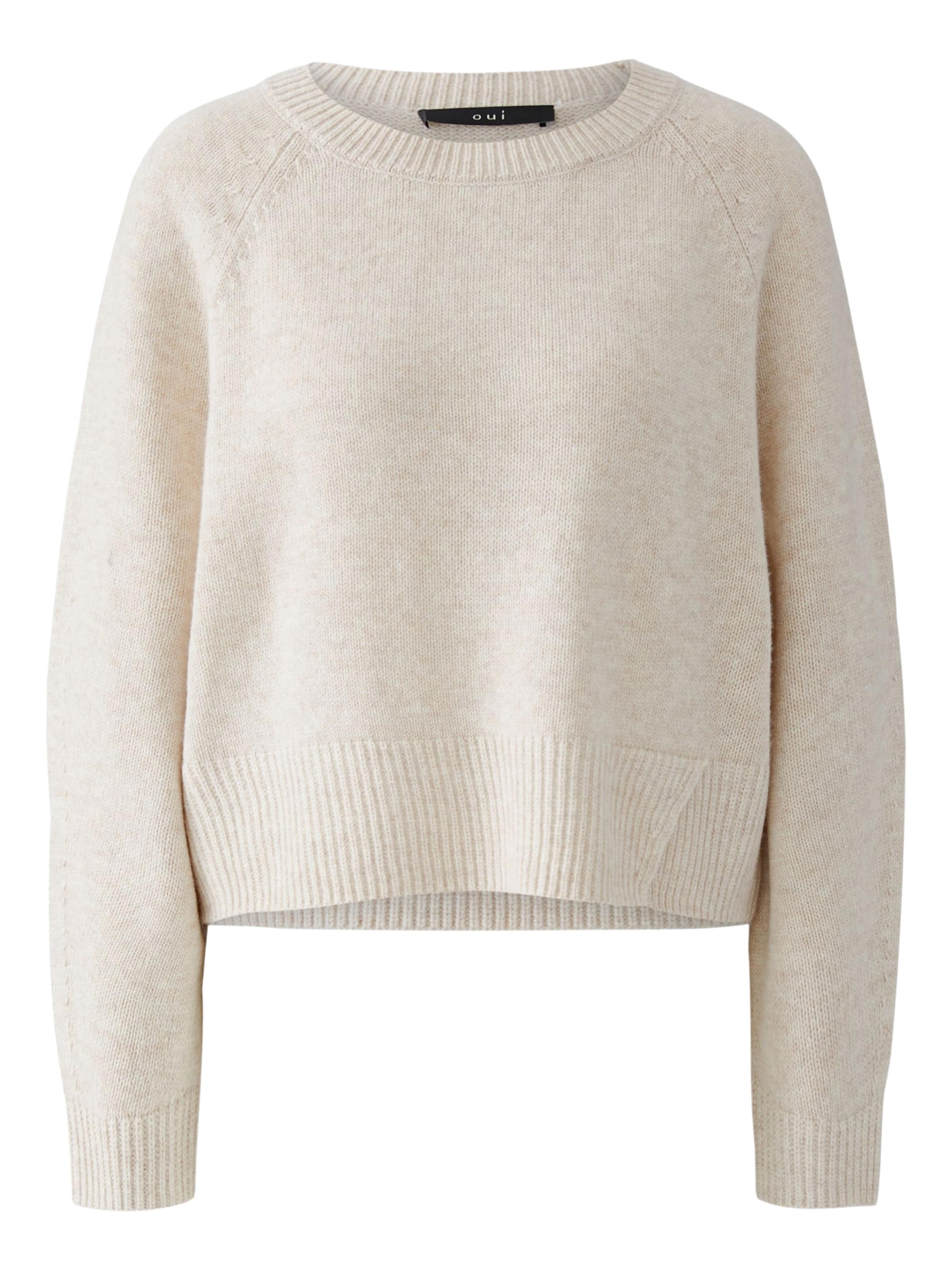OUI Pullover in Beige: Vorderseite
