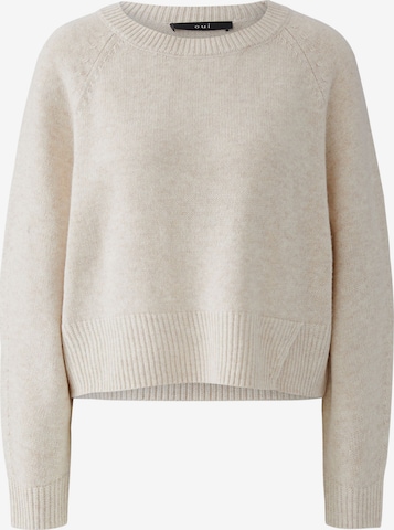 OUI Pullover in Beige: Vorderseite