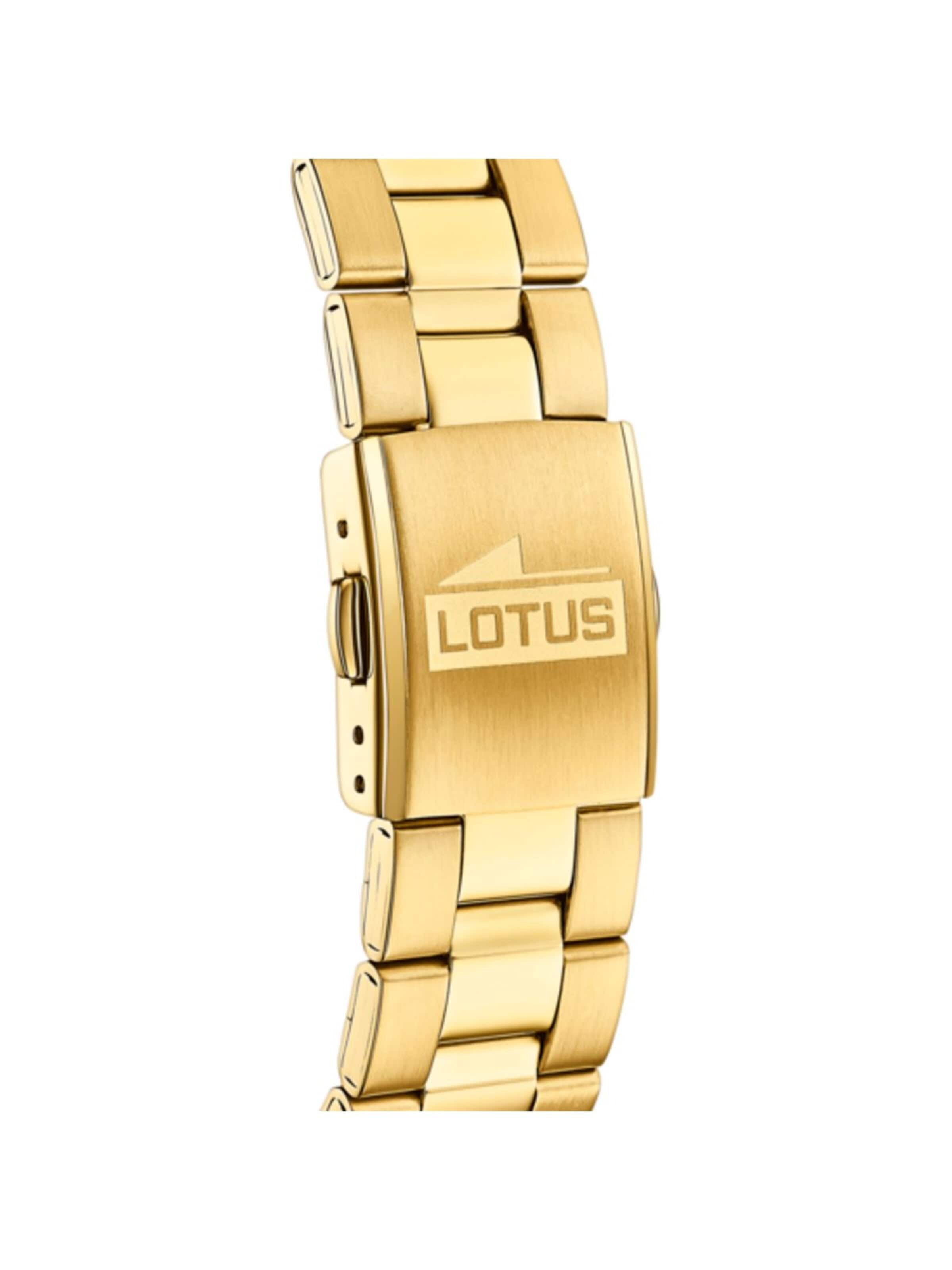 Lotus Analoog horloge in Groen