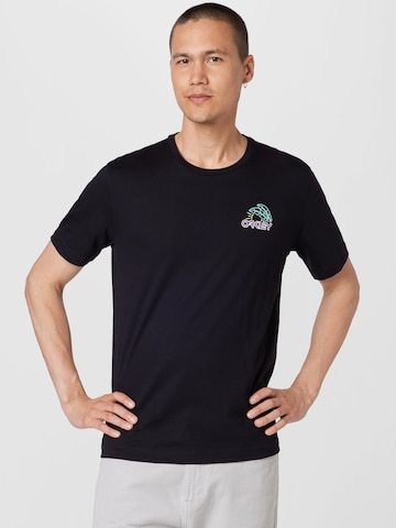 OAKLEY Performance Shirt 'Sunrise' in Black: front