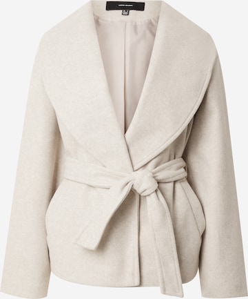 VERO MODA - Abrigo de entretiempo 'ANNE BERGEN' en gris: frente