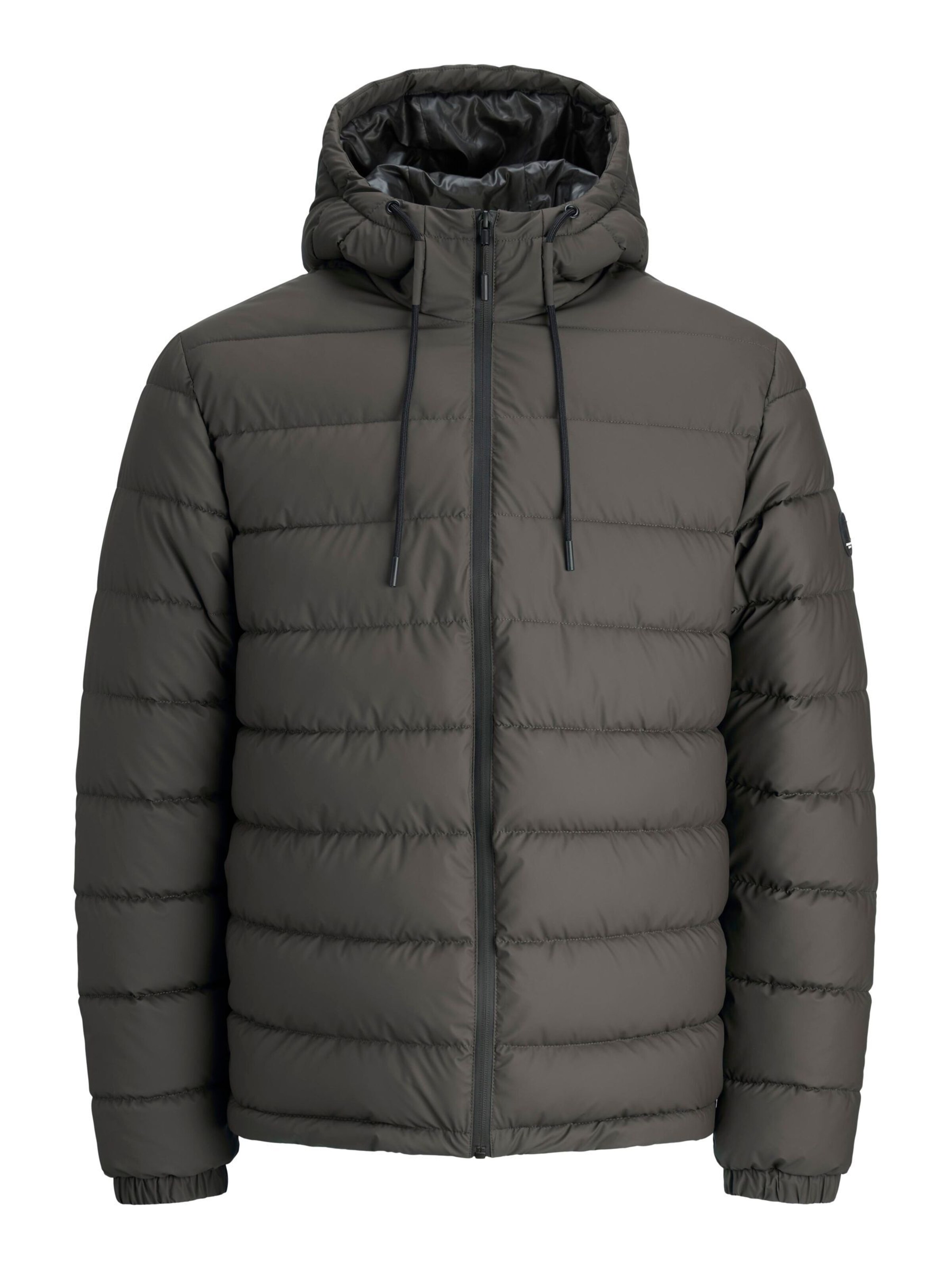 JACK & JONES Winter jacket in Grey: front