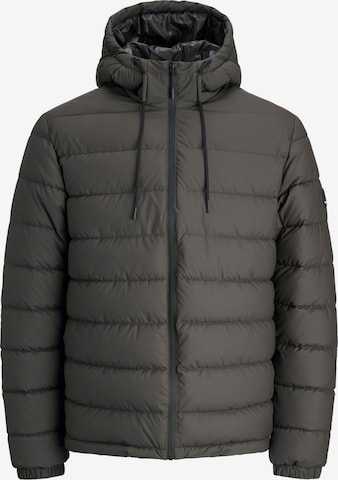 Veste d’hiver JACK & JONES en gris : devant