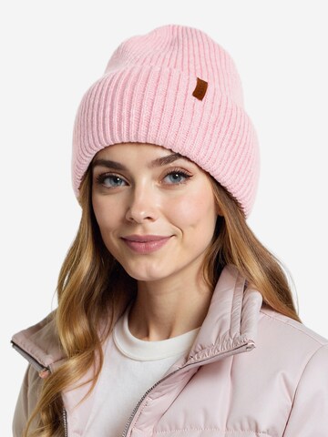 Vivisence Beanie '70113 Set' in Pink