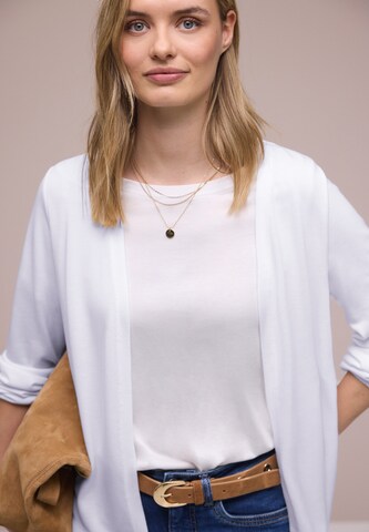 STREET ONE Strickjacke in Weiß