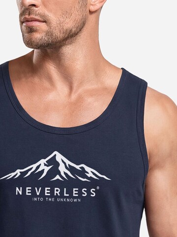Neverless Shirt 'Unknown' in Blue