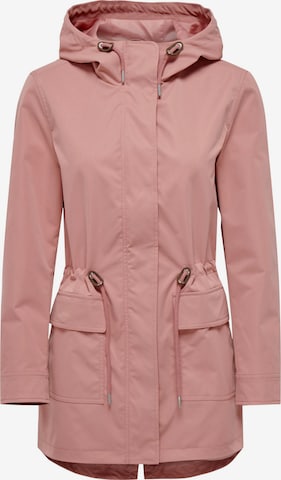 ONLY Between-Seasons Parka 'LOUISE' in Pink: front