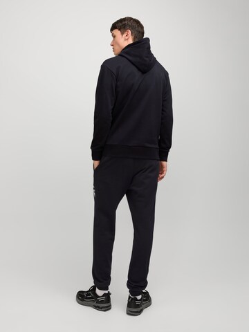 JACK & JONES Tapered Byxa 'JPSTGORDON' i svart