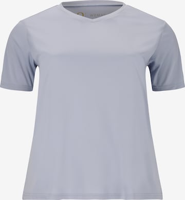 Q by Endurance T-Shirt 'Annabelle' in Blau: Vorderseite