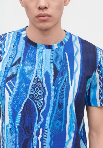 Carlo Colucci Shirt 'Fiaider' in Blauw