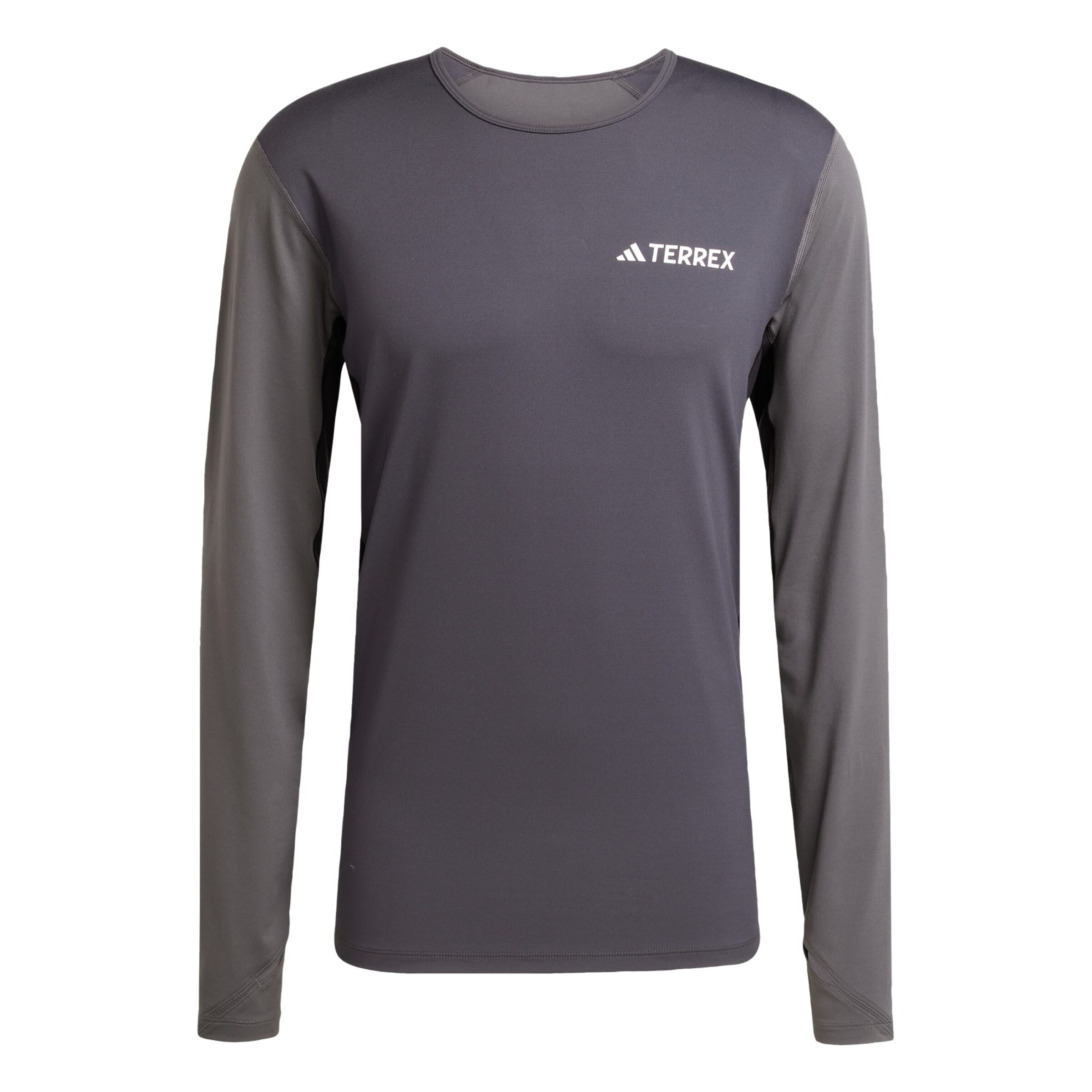 ADIDAS TERREX Base layer 'Multi Synthetic Base Layer Long' in Grey: front
