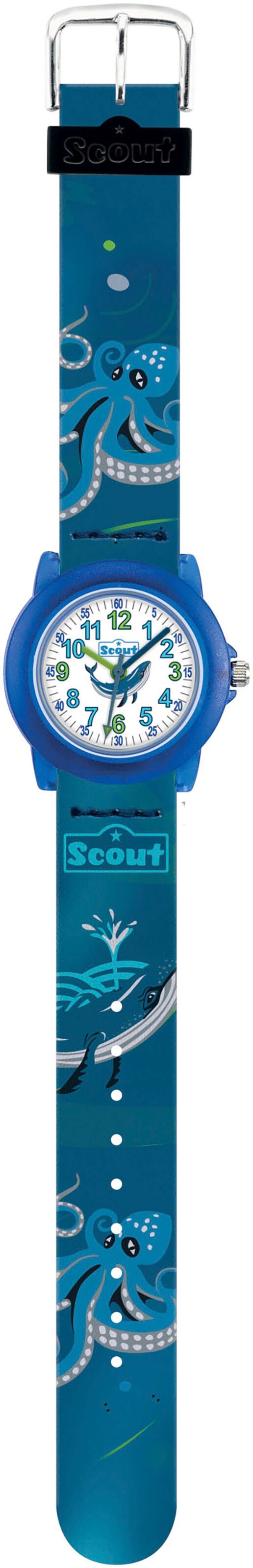 SCOUT Uhr in Blau: Vorderseite