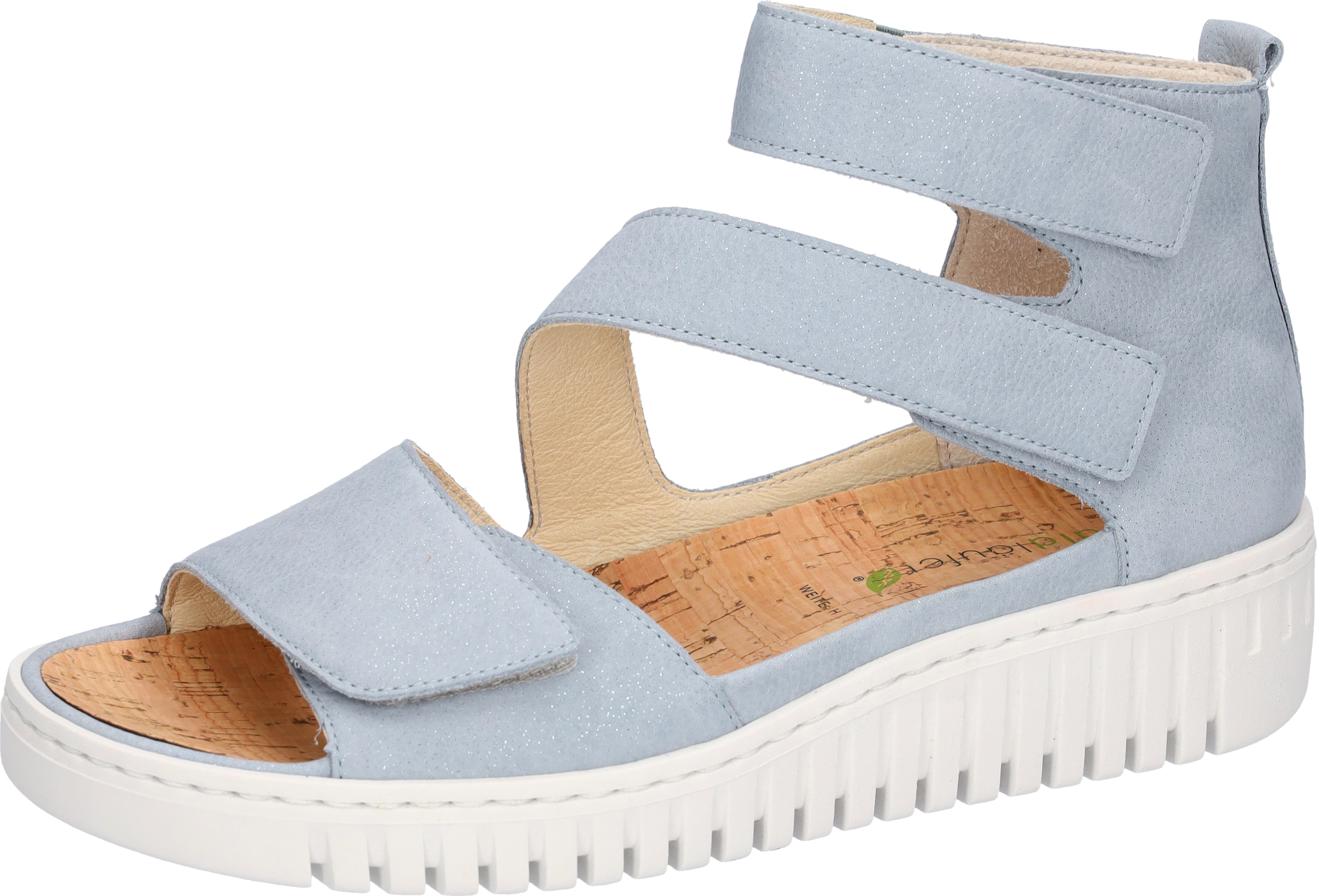 WALDLÄUFER Sandals in Blue: front