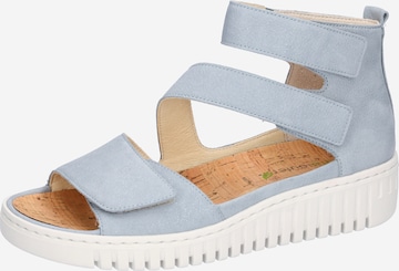 WALDLÄUFER Sandale in Blau: Vorderseite