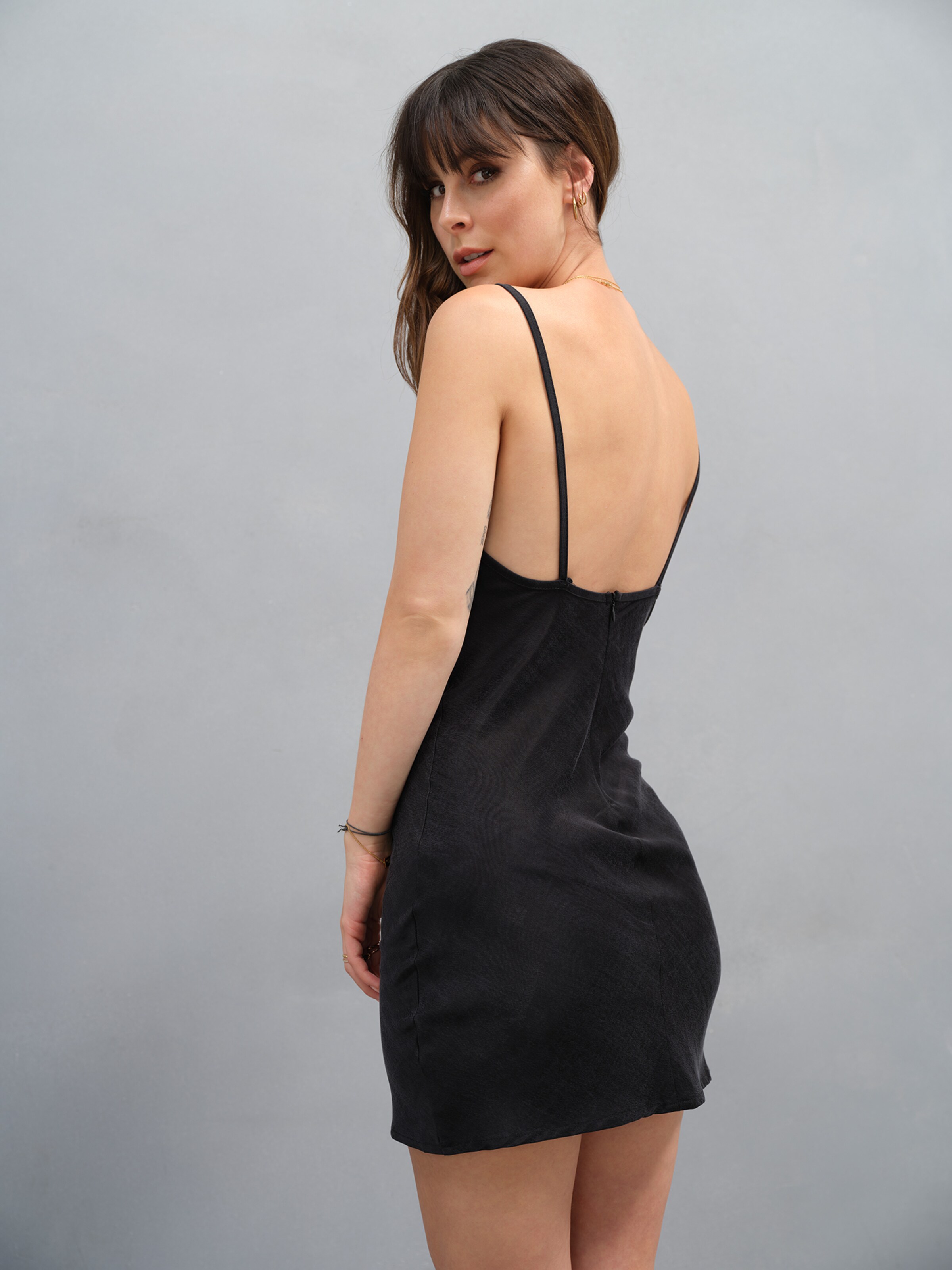 Frauen Große Größen A LOT LESS Kleid 'Eva' in Schwarz - ET63710 Frauen Große Größen A LOT LESS Kleid 'Eva' in Schwarz - ET63710