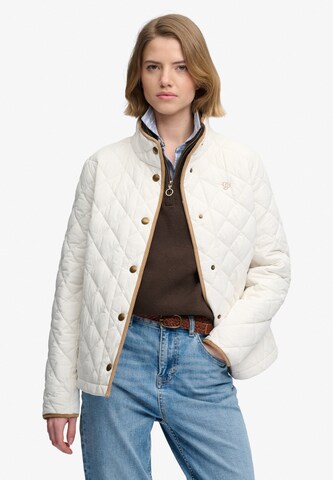 Superdry & Co Tussenjas 'Estate Country' in Wit: voorkant