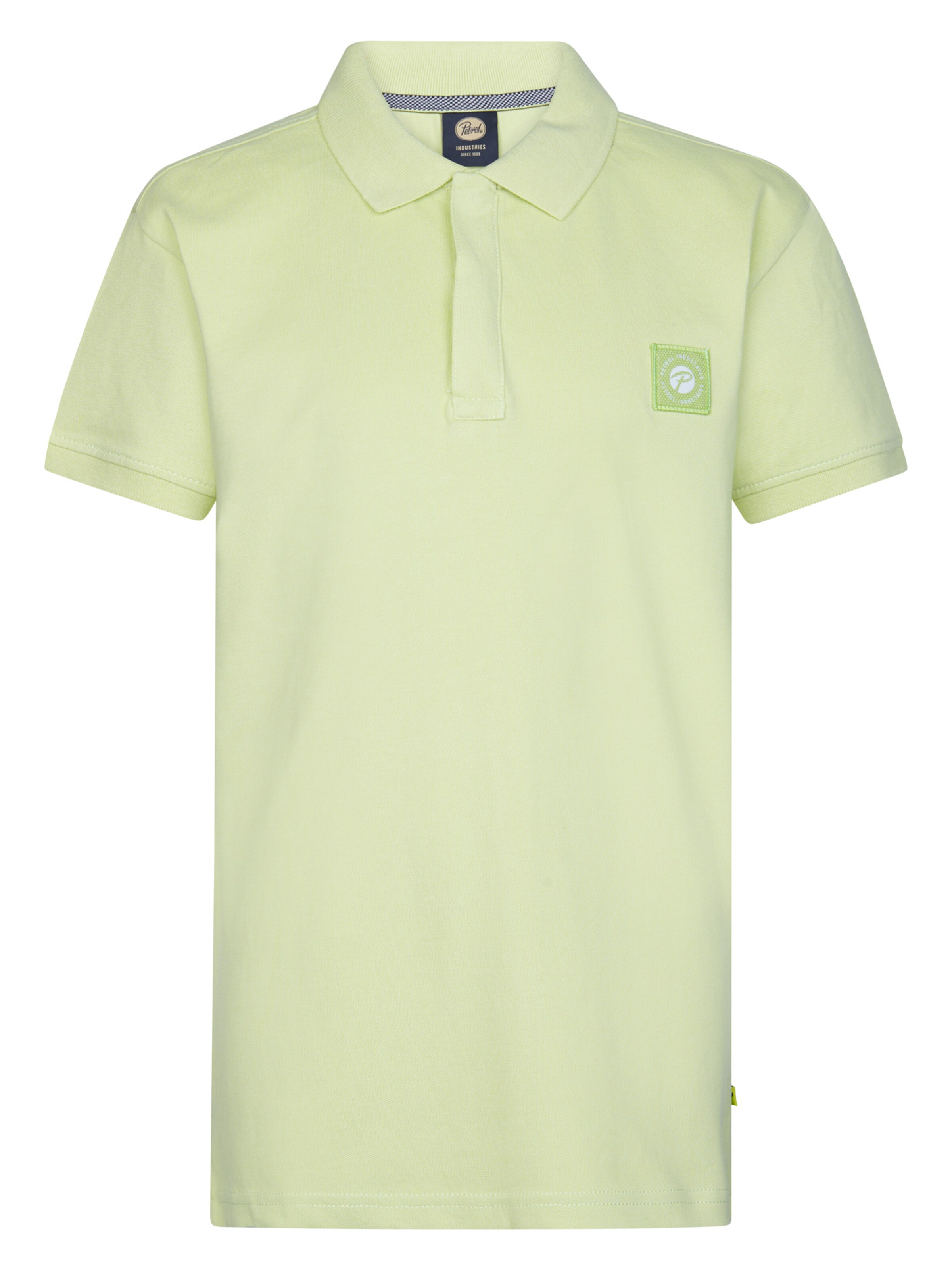 Petrol Industries Shirt 'Flaming' in Green: front