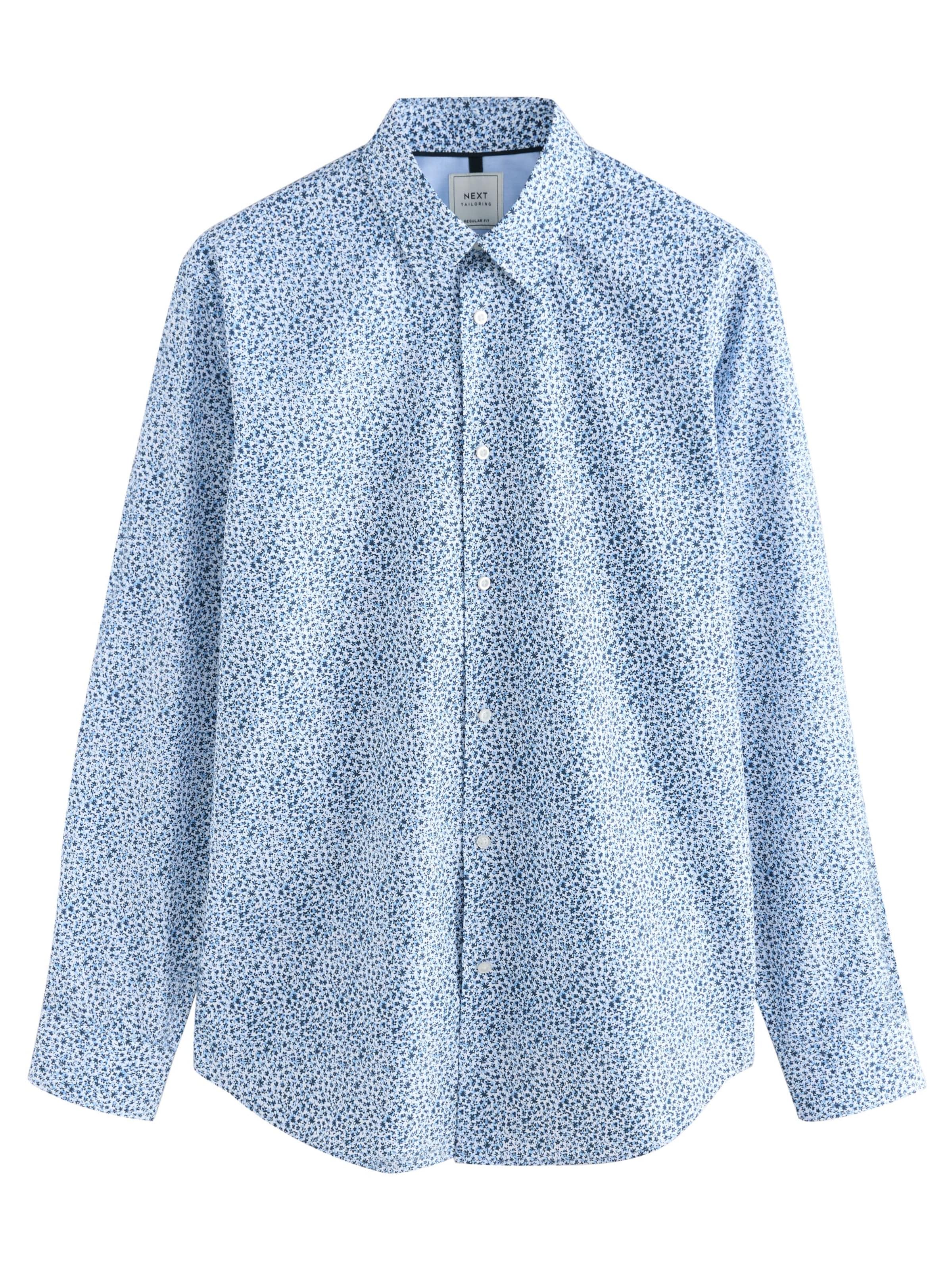 Next Rovný strih Košeľa - Modrá