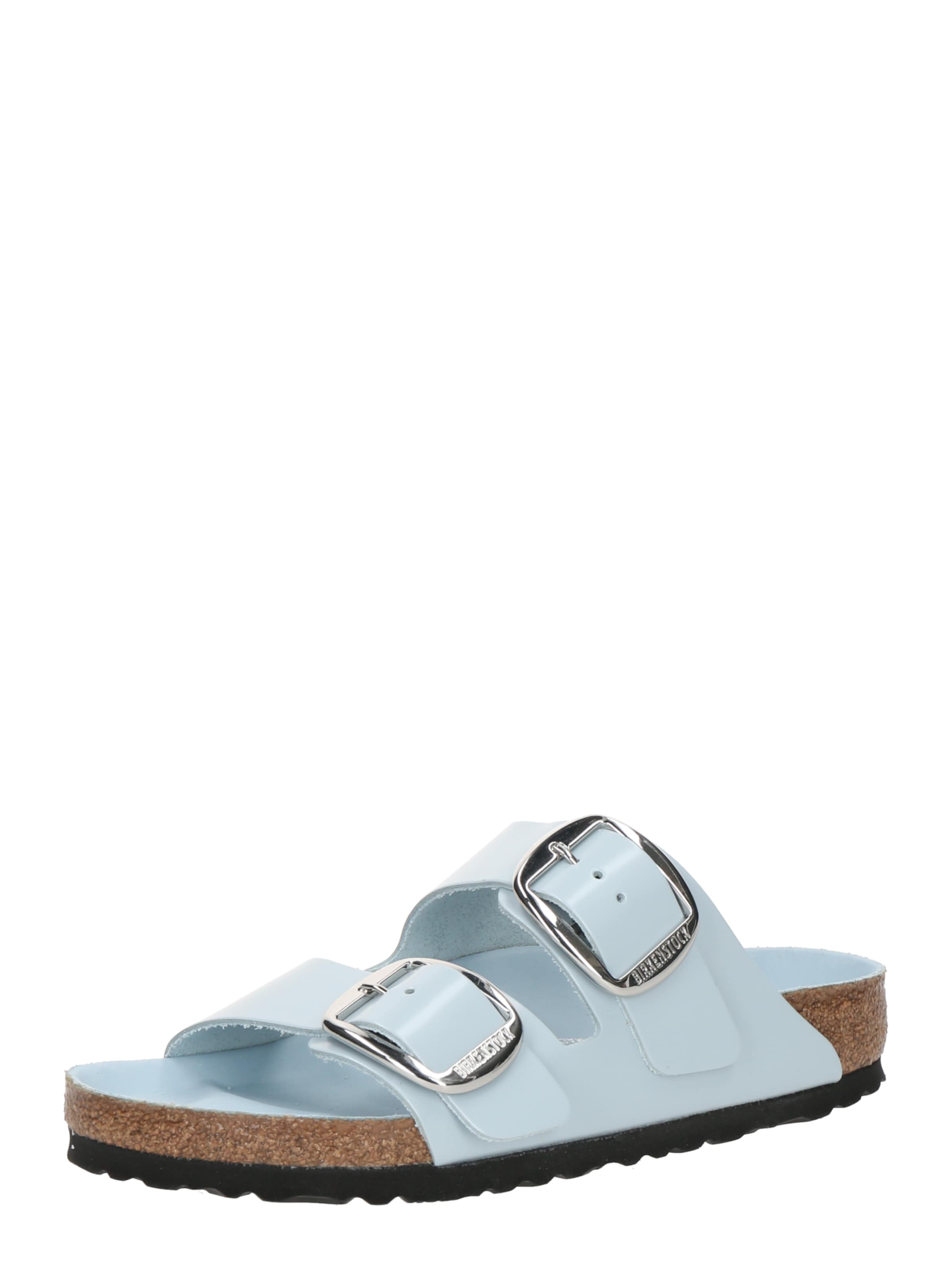 BIRKENSTOCK Mule in Blue: front