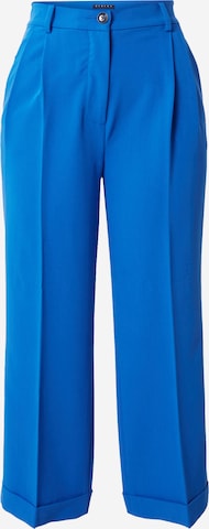 Sisley - regular Pantalón plisado en azul: frente