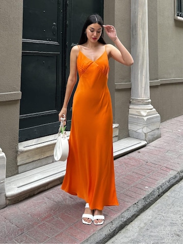 For You Moda Jurk in Oranje