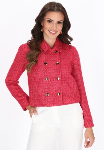 faina - Blazer em vermelho: frente