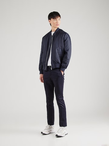 Coupe slim Pantalon ARMANI EXCHANGE en bleu