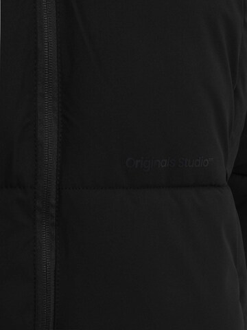 JACK & JONES Зимняя куртка 'JORVesterbro' в Черный