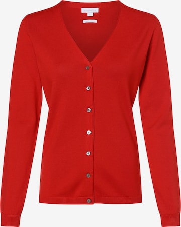 Brookshire Knit Cardigan ' ' in Red: front