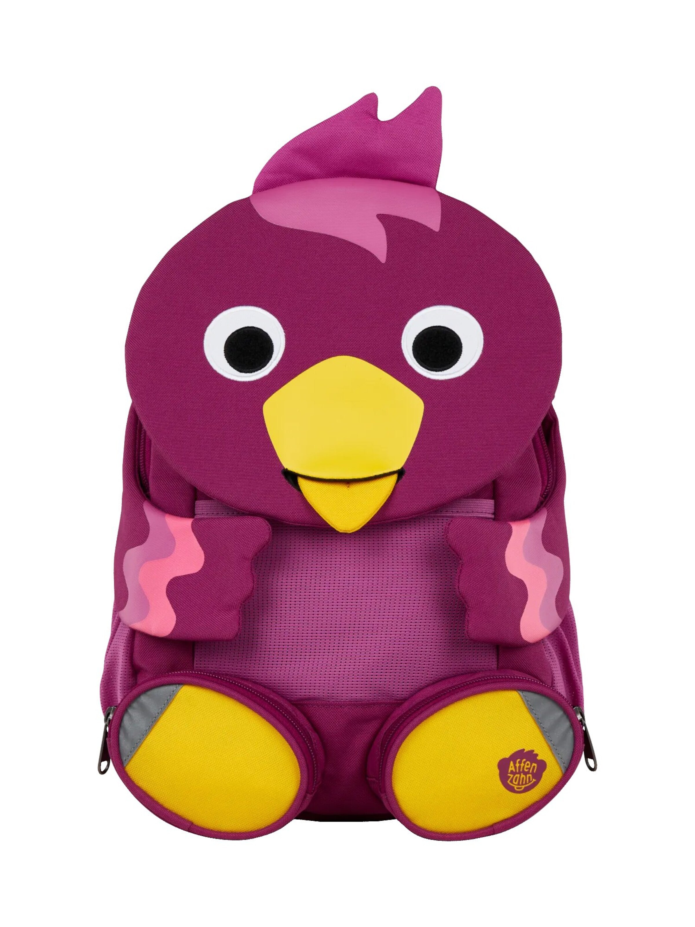 Affenzahn Backpack 'Großer Freund' in Purple: front