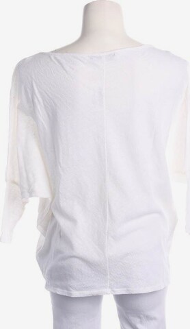 Velvet Shirt langarm S in Weiß