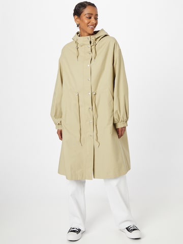 Manteau mi-saison 'Catrin' Global Funk en beige : devant