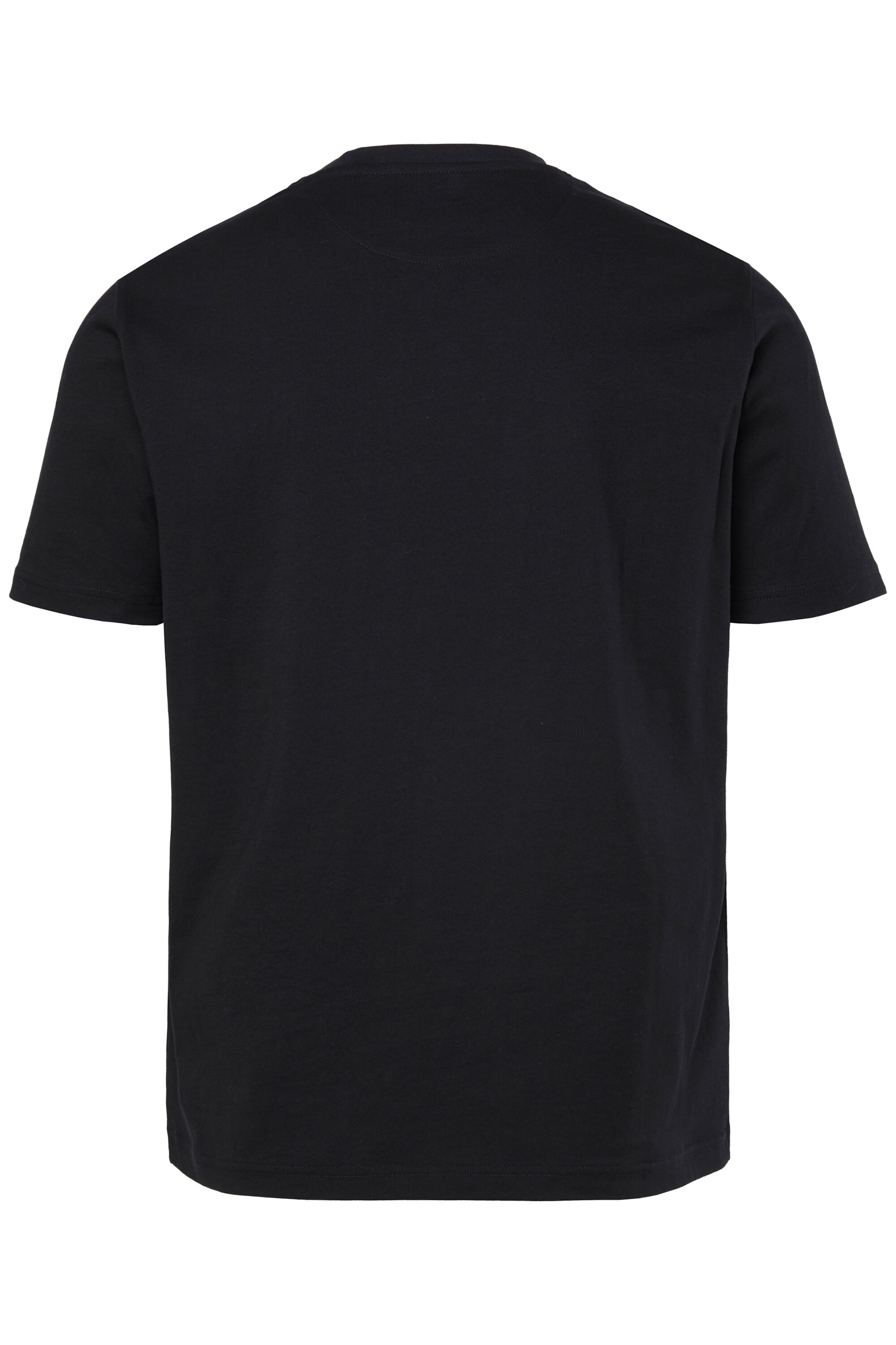 Men Plus Shirt in Black