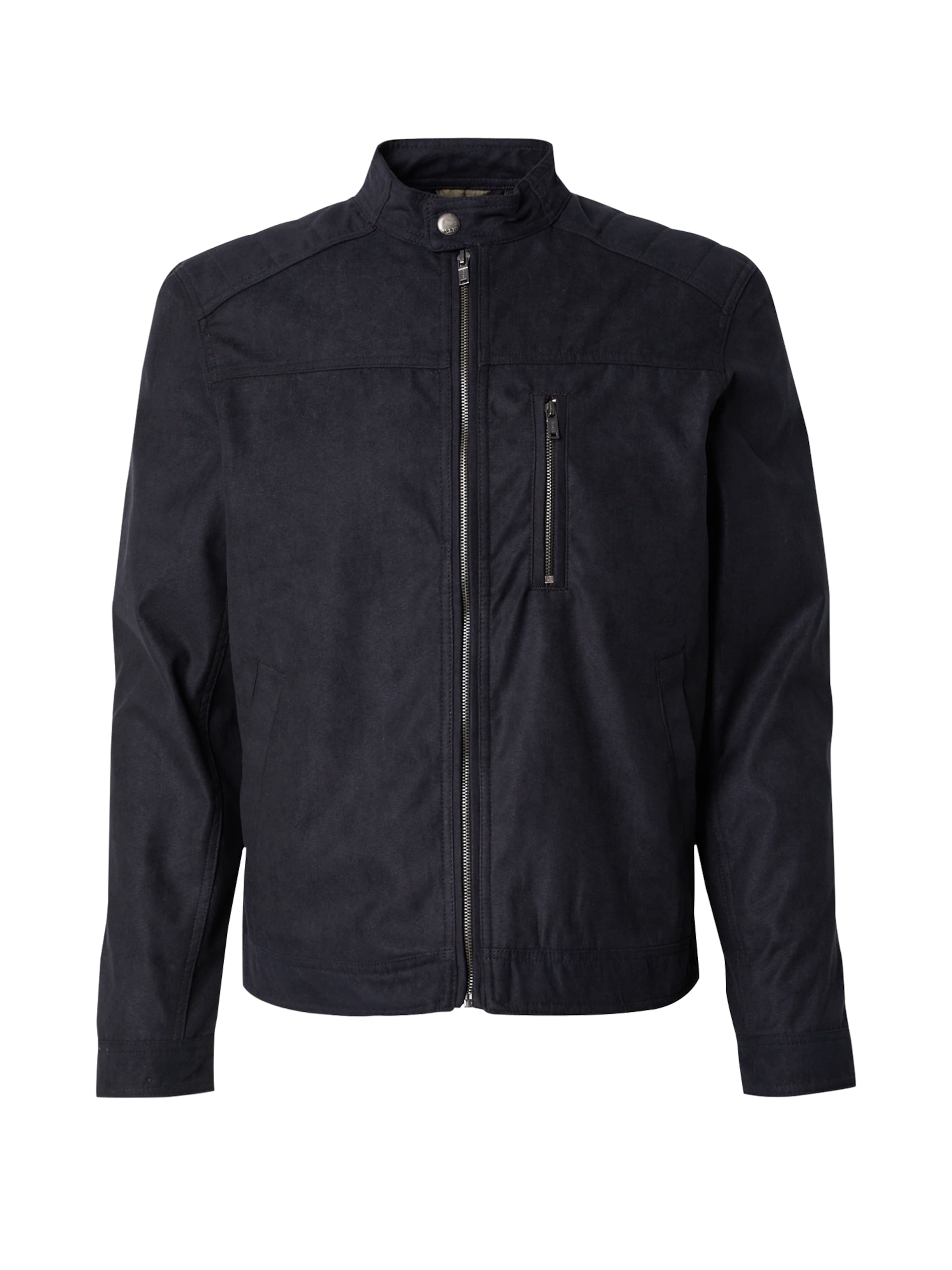 BLEND Prechodná bunda 'Emmet' - Čierna: predná strana